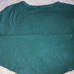 NWOT Lululemon teal love crew